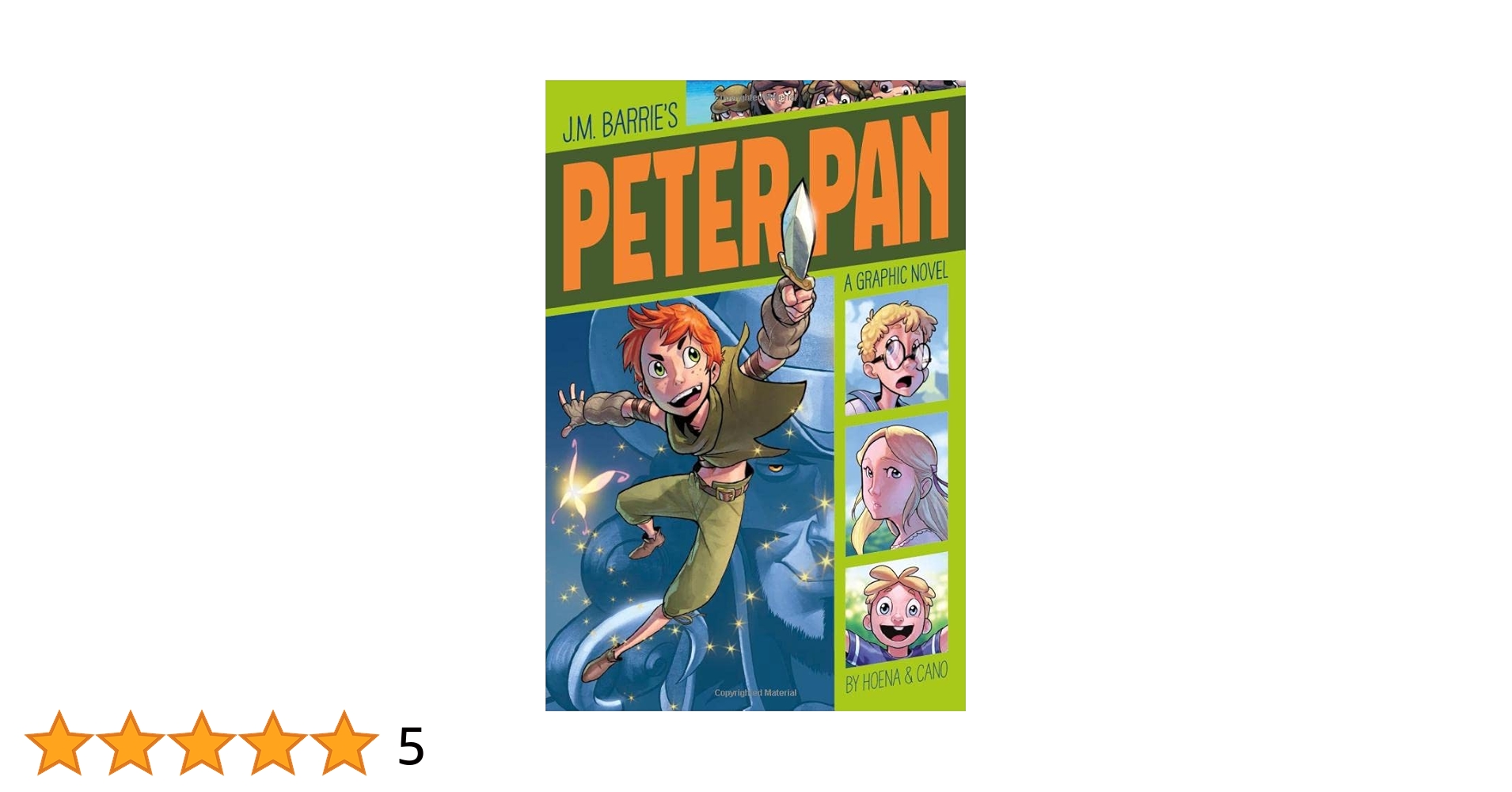 Amazon | Peter Pan (Graphic Revolve) | Hoena, Blake, Cano